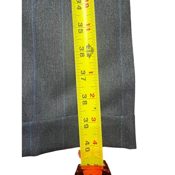 Yves Saint Laurent Men’s Pinstripe Wool Suit 41R 30x30 Made in France Dillard - Picture 15 of 15